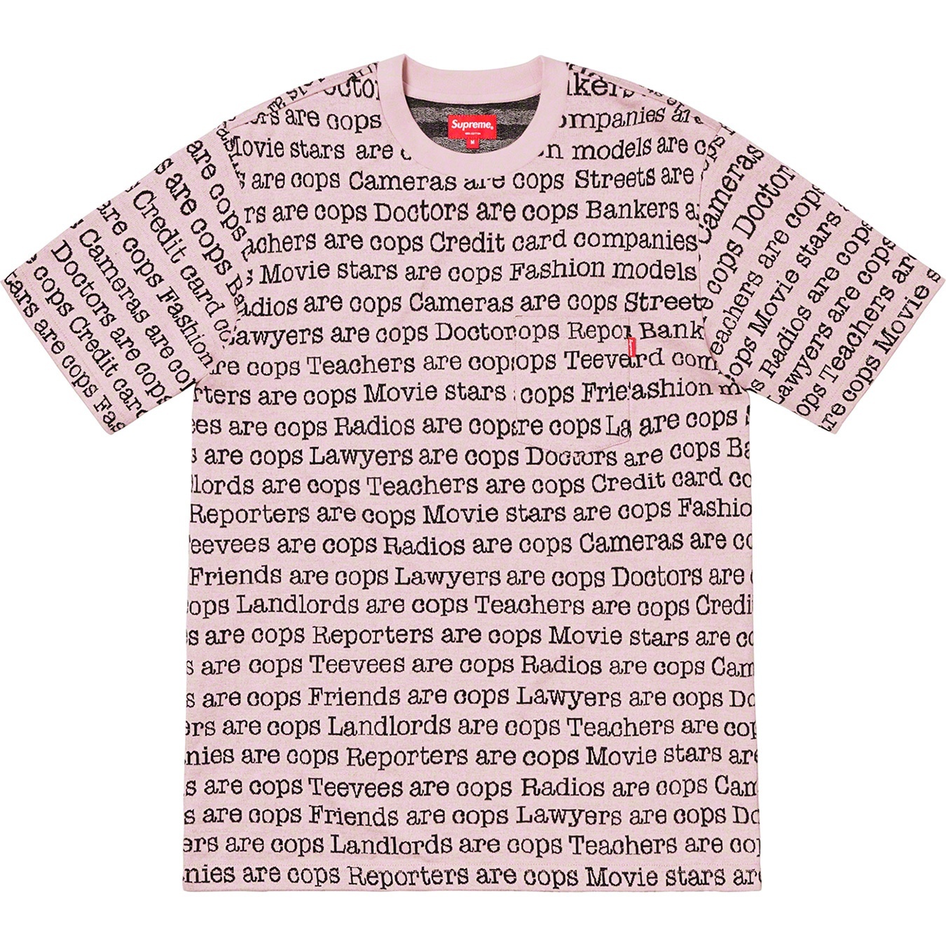 Cops Jacquard Pocket Tee view 4